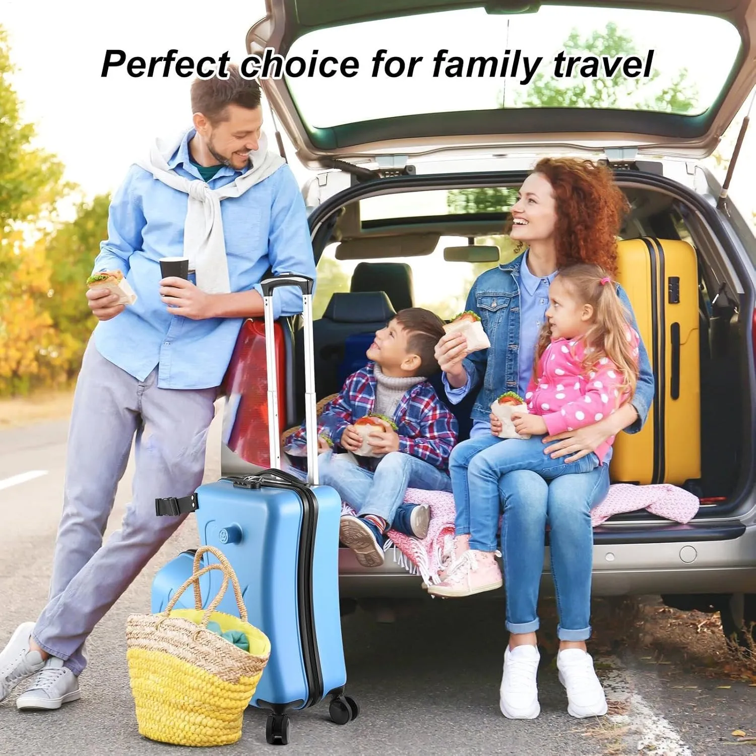 20" Ride On Suitcase for Kids 3-6 | Toddler Ride Suitcase W Safety Belt | Kids Carry Luggage With Silent Wheels | Toddler Luggage Combination Lock for Children | Equipped With Handlebars Pedals