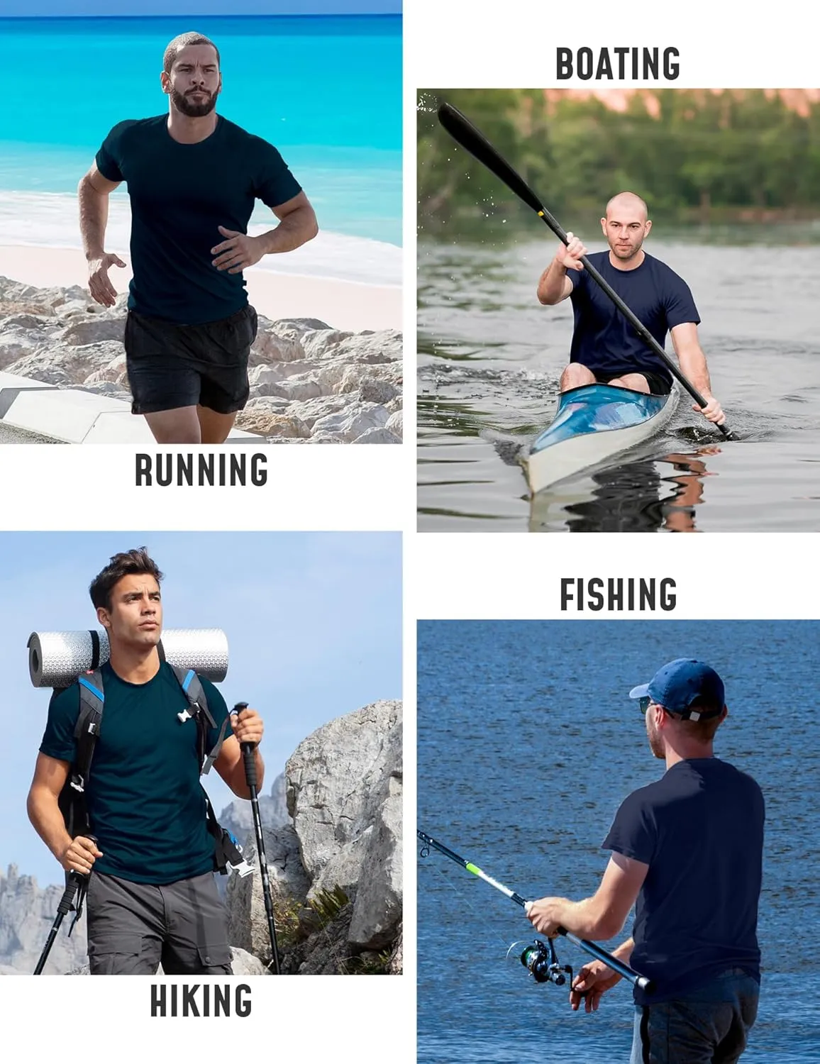 2Pack Rash Guard for Men Short Sleeve UPF50  UV Swim Shirts Dry Fit Beach Water Activewear Athletic Sports Mens Clothing