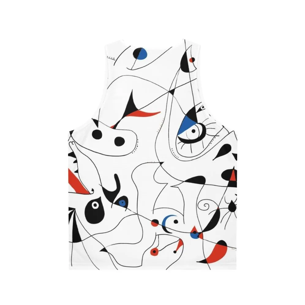 Abstract Minimalist Joan Mir Unisex Tank Top