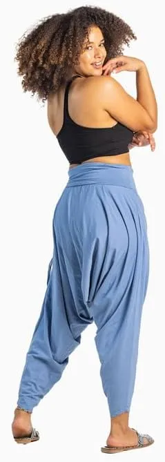 Buddha Pants San Fran Harem Pants - Women's Bamboo Boho Yoga & Beach Pants With Pockets