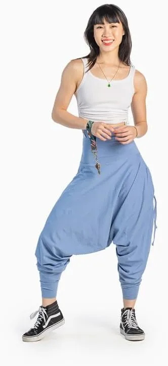 Buddha Pants San Fran Harem Pants - Women's Bamboo Boho Yoga & Beach Pants With Pockets