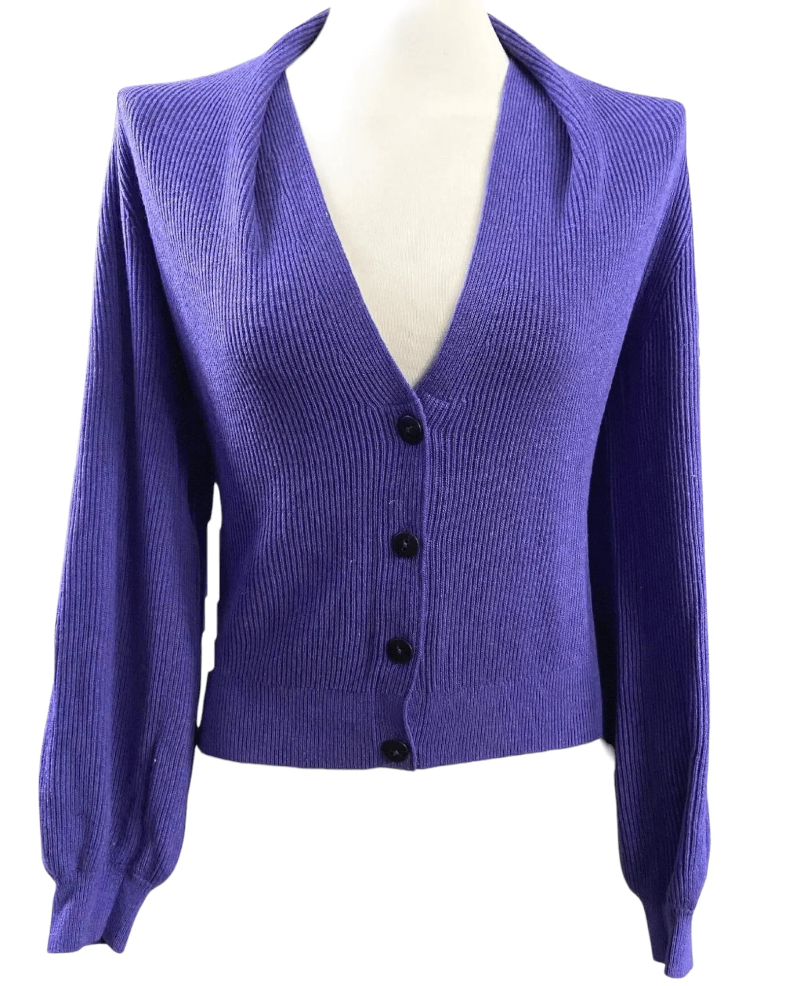 Cool Winter Purple Cardigan