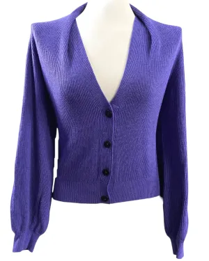 Cool Winter Purple Cardigan