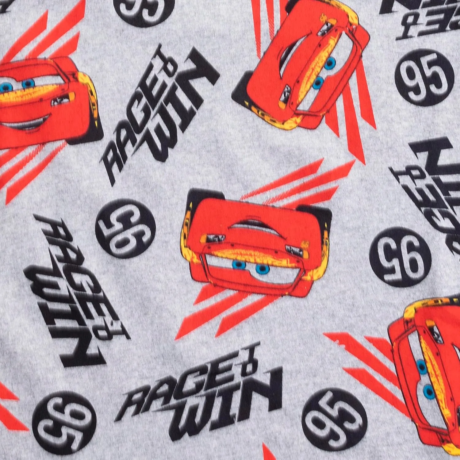 Disney Cars Lightning McQueen Boys Short Sleeve T-Shirts, Pants, and Shorts 4 Piece Set for Toddlers to Big Kids