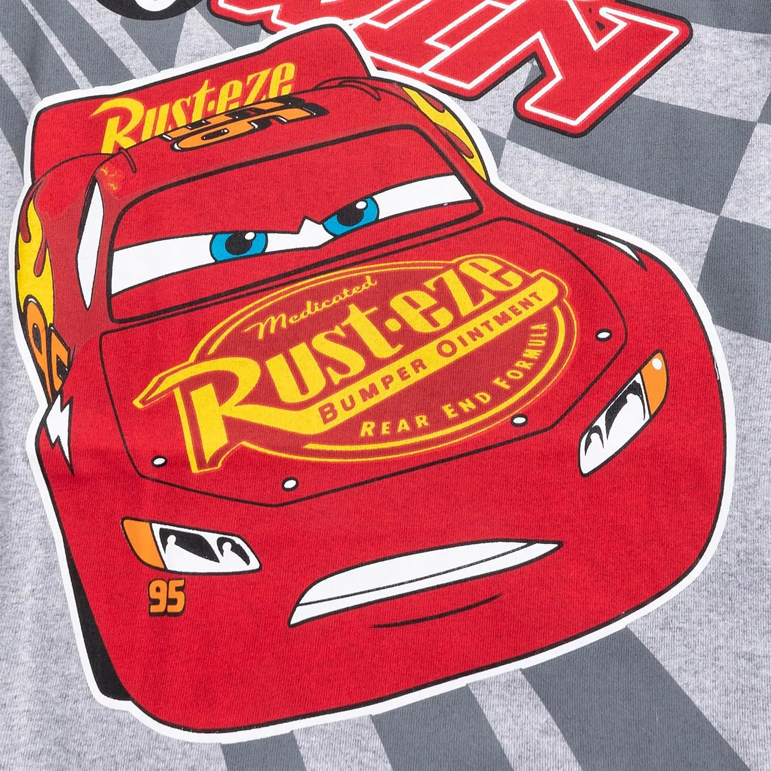 Disney Cars Lightning McQueen Boys Short Sleeve T-Shirts, Pants, and Shorts 4 Piece Set for Toddlers to Big Kids