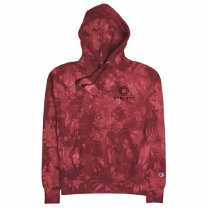 Dynasty Emblem Embroidered Champion Tie-Dye Hoodie
