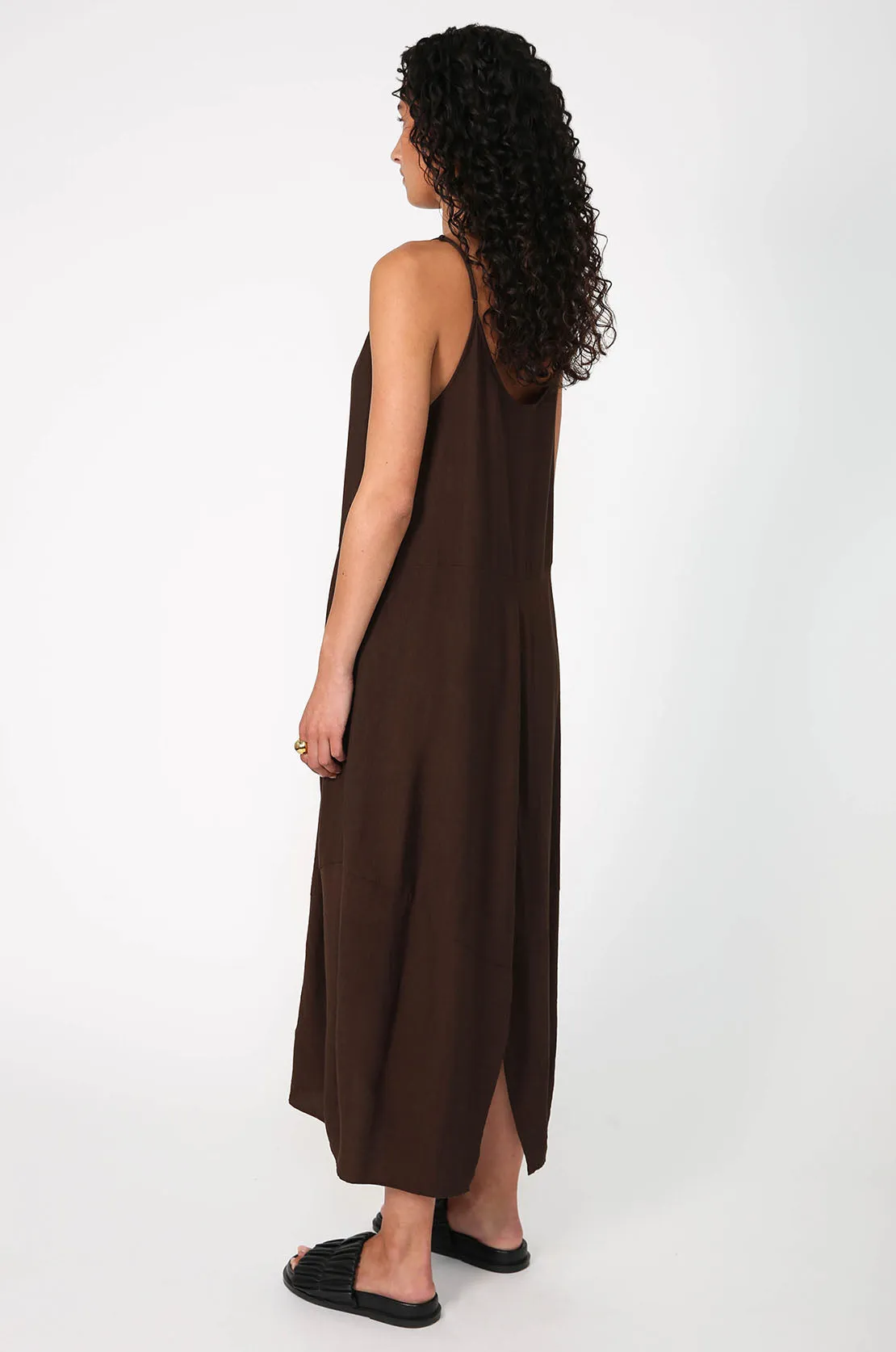 ember dress / deep olive