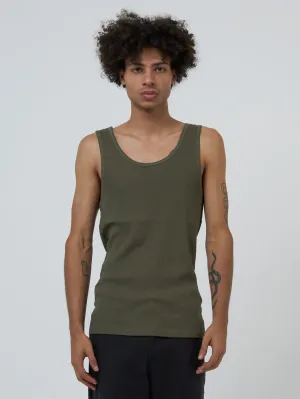 Endless Rib Tank - Deep Emerald