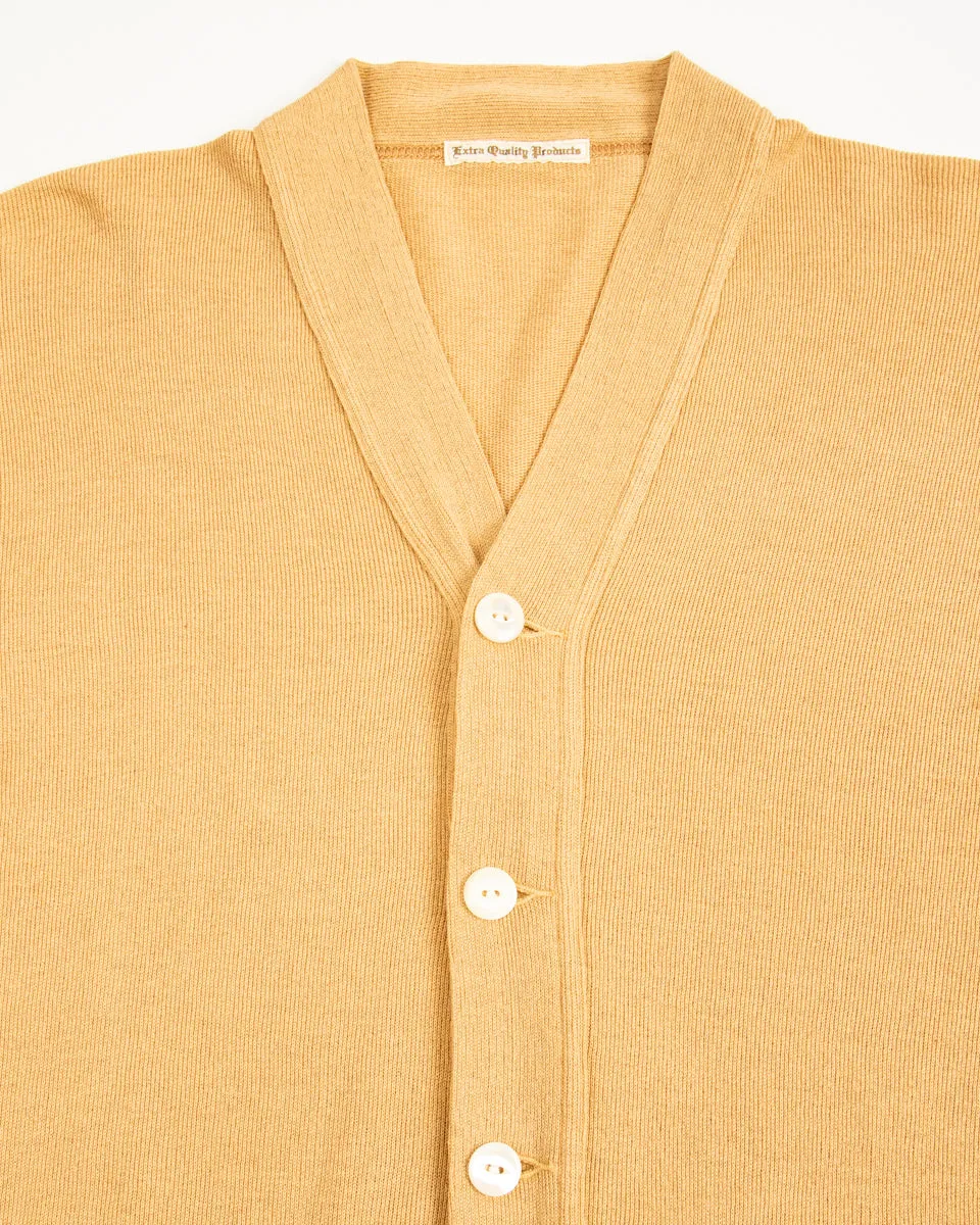 Extra Cotton Jersey Cardigan - Golden Yellow