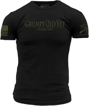 Grunt Style Grumpy Old Vet Men's T-Shirt