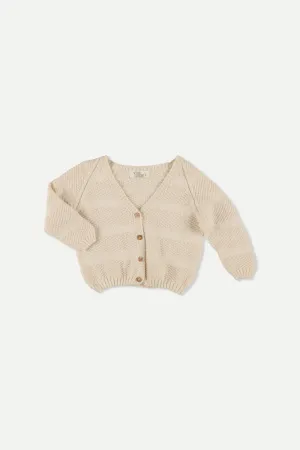 Jacquard Tricot Baby Cardigan