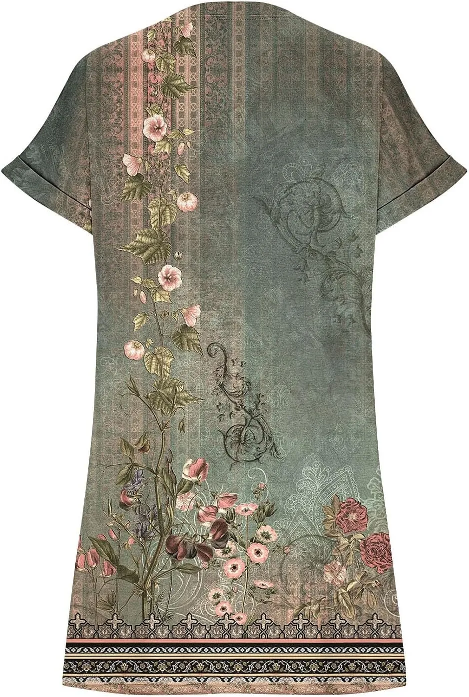 JJHAEVDY Summer Dresses for Women 2025 Short Sleeve Crewneck T-Shirt Dress Solid Color Loose Dresses Basic Short Dress Pajama