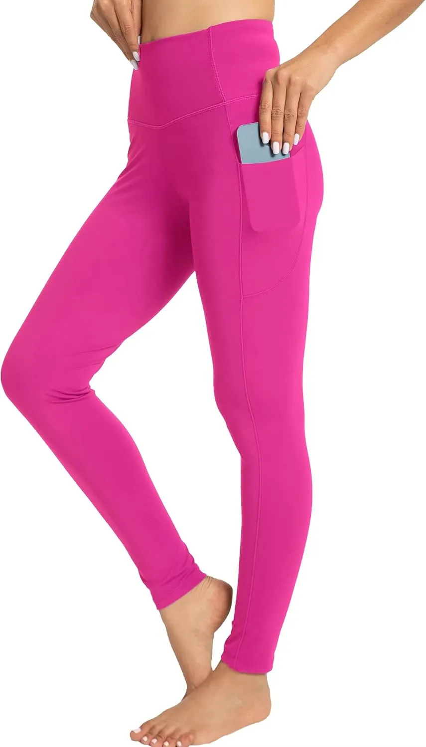 Kcutteyg Yoga Pants for Women with Pockets High Waisted Leggings Workout Sports Running Athletic Pants