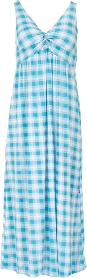 KICKEE Womens Print Simple Twist Nightgown, Night Dress, Soft Sleepwear for Women