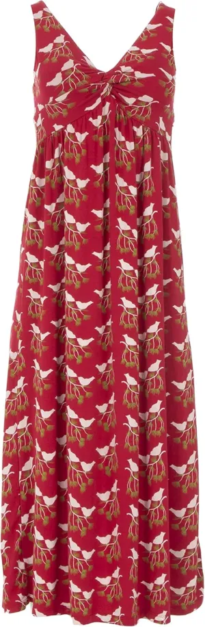 KICKEE Womens Print Simple Twist Nightgown, Night Dress, Soft Sleepwear for Women