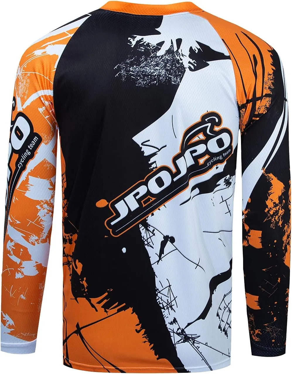 Kids Cycling Jersey Downhill Shirts 4-14 Years for Girls Boys Clothing Long Sleeve Powersports Bike Child Bicycle BMX Tops