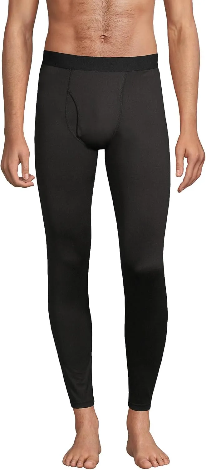 Lands' End Men's Stretch Thermaskin Long Underwear Pants Base Layer