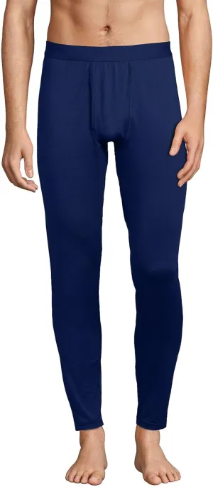 Lands' End Men's Stretch Thermaskin Long Underwear Pants Base Layer