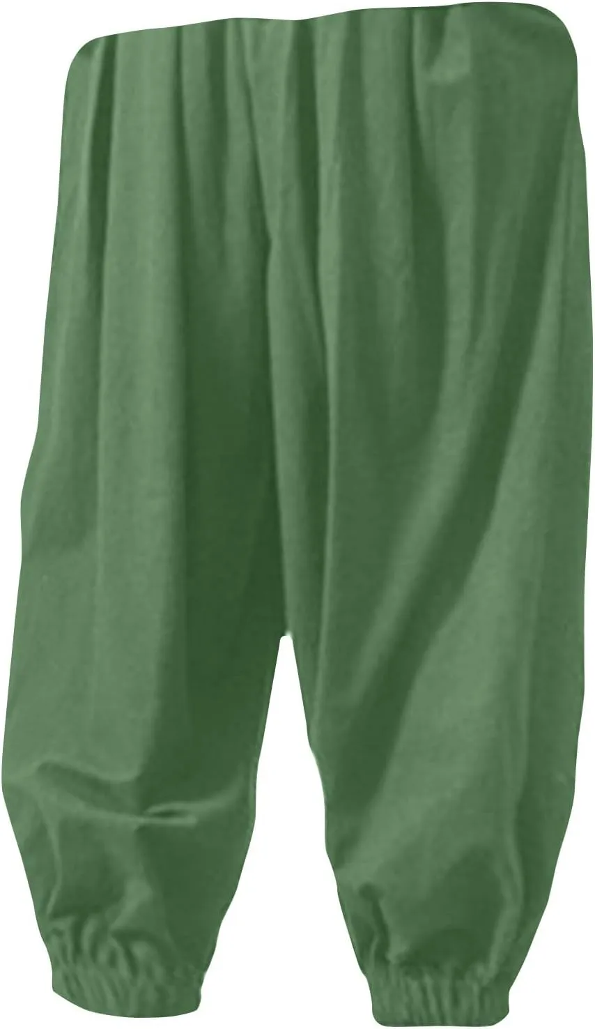 Linen Pants Men Drawstring Waist Elastic Bottom Lounge Pants 2025 Summer Loose Fit Boho Harem Pants Hippie Clothes
