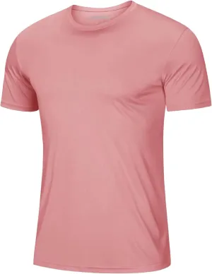 MAGCOMSEN Men's Short Sleeve UPF 50  T-Shirt Quick Dry Rash Guard Athletic Running Swim Top Tee Performance Water Shirts