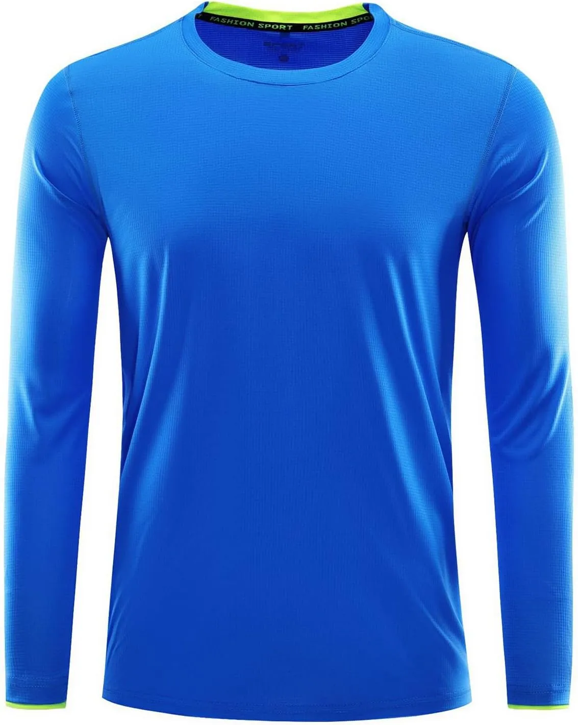 Men Shirts Quick Dry Athletic Long Sleeves for Men Crewneck Long Sleeves Top Workout Shirt Custom Your Design Print Your Logo