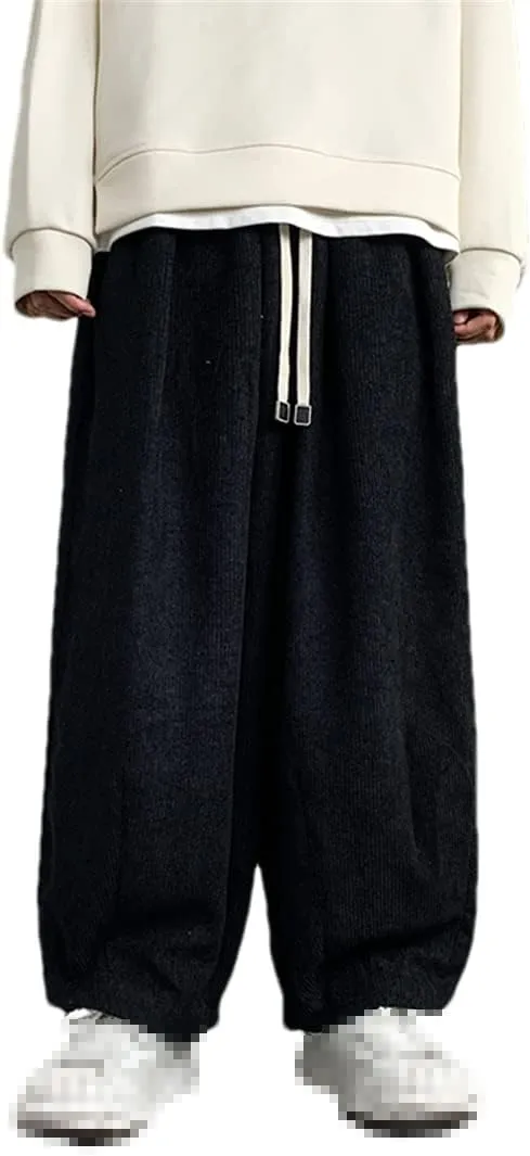 Men's Casual Trousers Streetwear Harem Pants Woman Long Pants Loose Harajuku Style Sweatpants