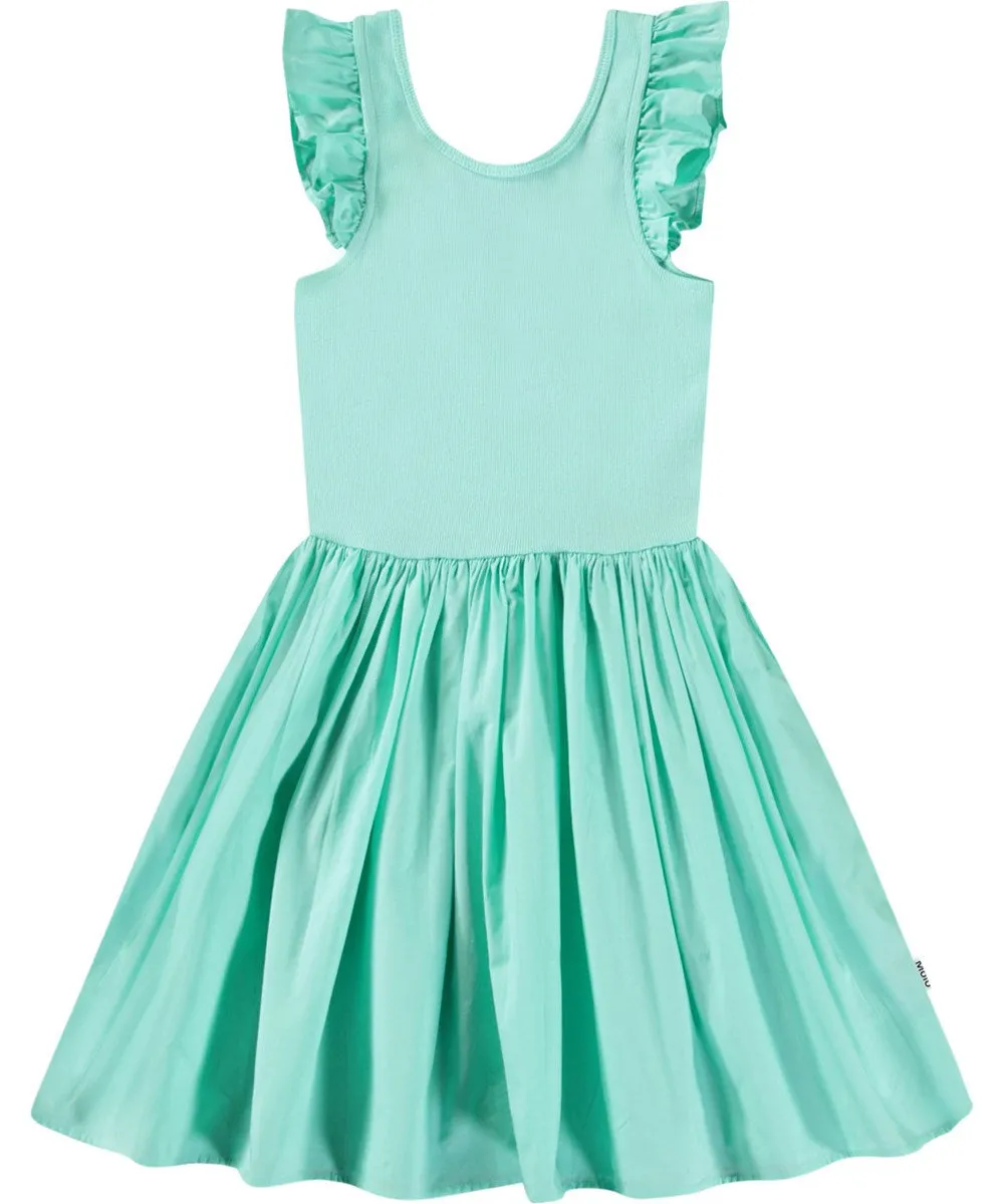 Molo Cloudia Dress in Ocean Wave