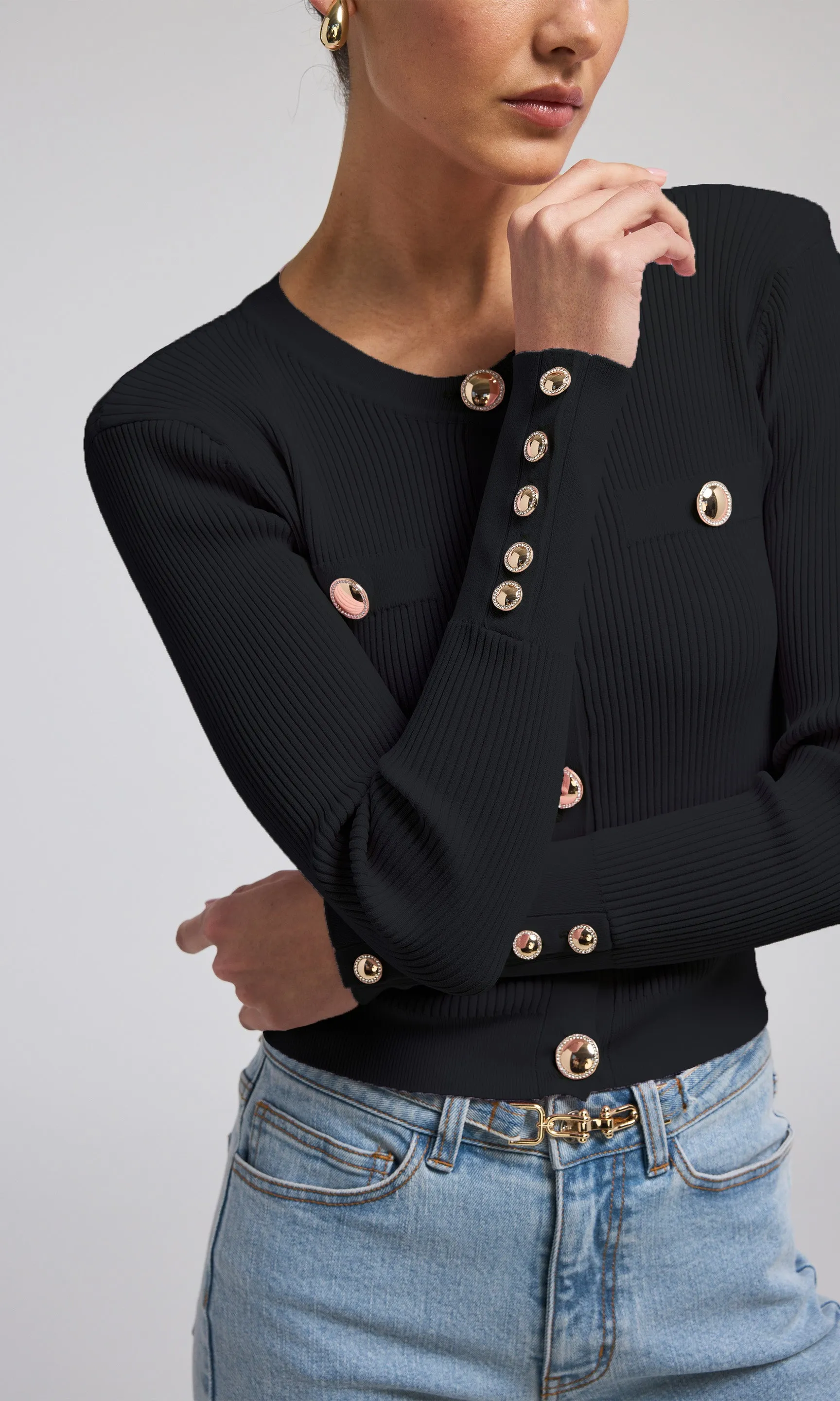 Pennie Rib Cardigan