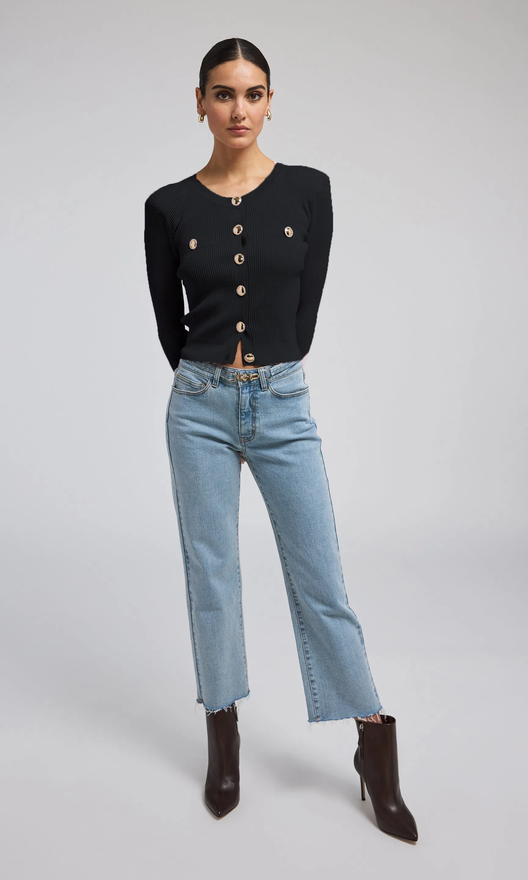 Pennie Rib Cardigan
