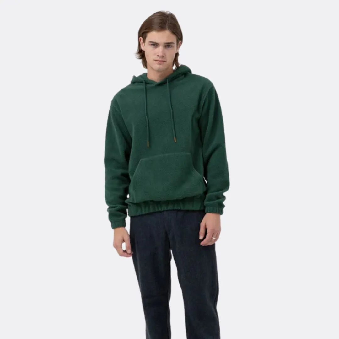 Reverse Fleece Hood (Kelp)
