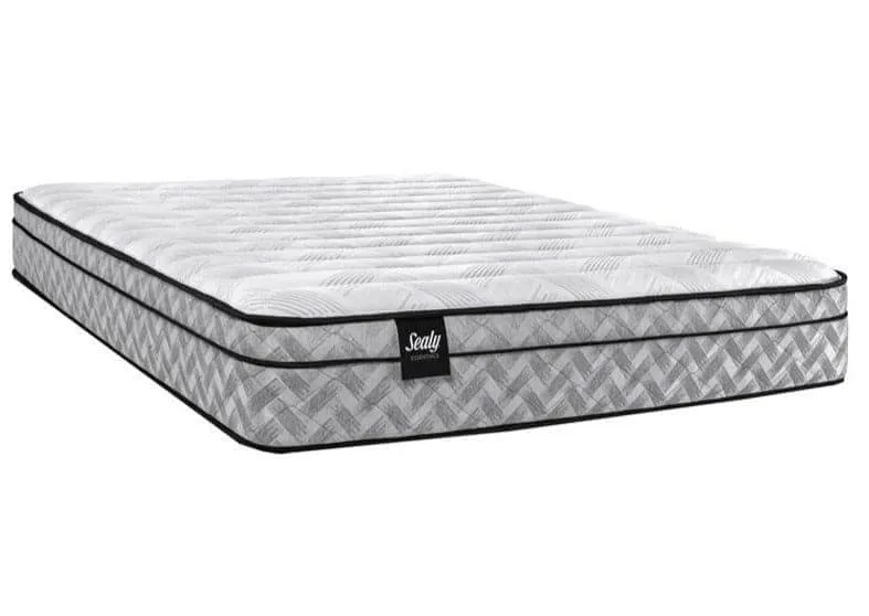 Sealy 12" Essentials Crosswick Eurotop Firm Foam Mattress