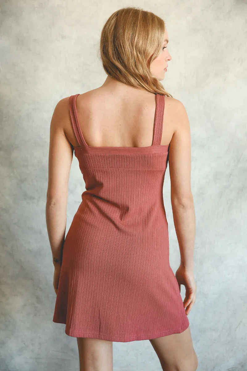 Simple Rib Dress
