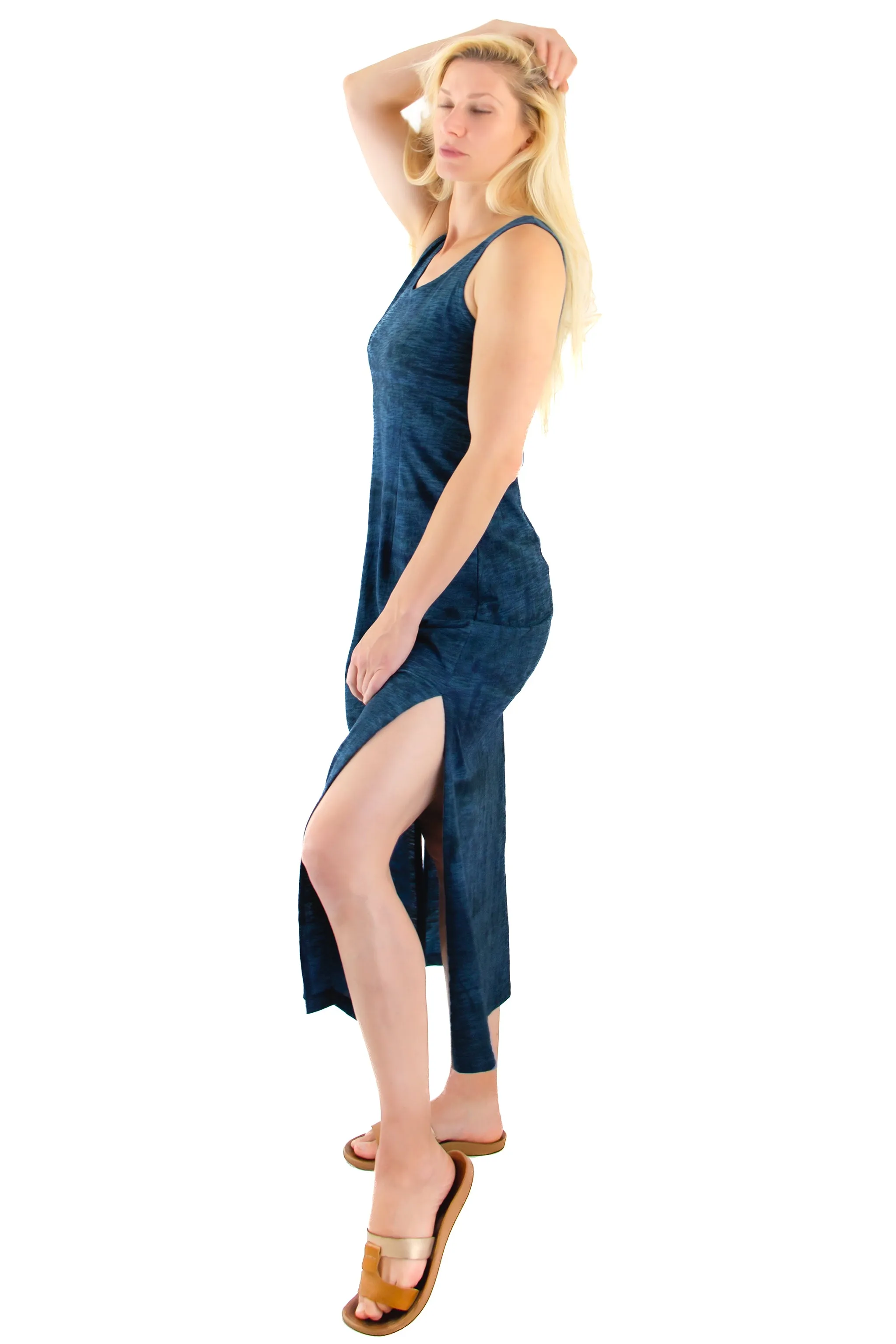 Tania Dress 107D - Slate - Indi