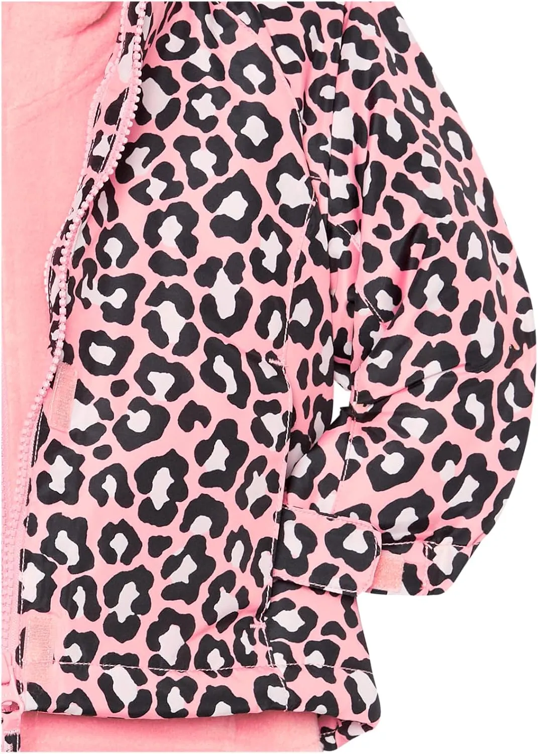 The Children's Place Baby Girls' and Toddler Heavy 3 in 1 Winter Jacket,Wind Water-Resistant Shell,Fleece Inner
