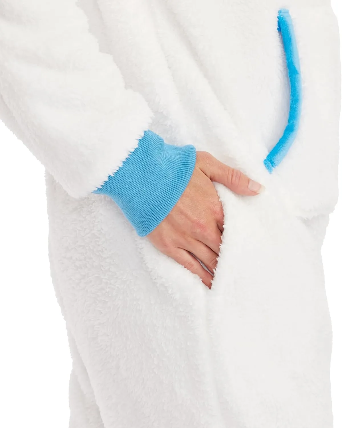 Tipsy Elves Christmas Sherpa Jumpsuits - Fuzzy Lined One Piece Jumpsuit for Adults