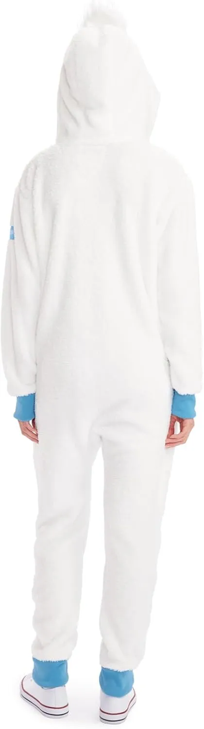 Tipsy Elves Christmas Sherpa Jumpsuits - Fuzzy Lined One Piece Jumpsuit for Adults