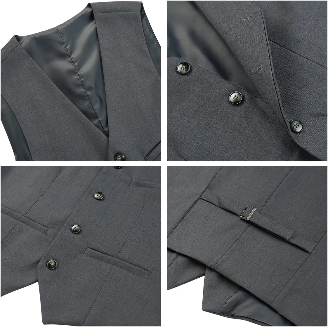 Tuxedo Men Suit Regular Fit 3 Piece Suit Blazer Jacket Waistcoat Pants Men Suit Set for Wedding Prom