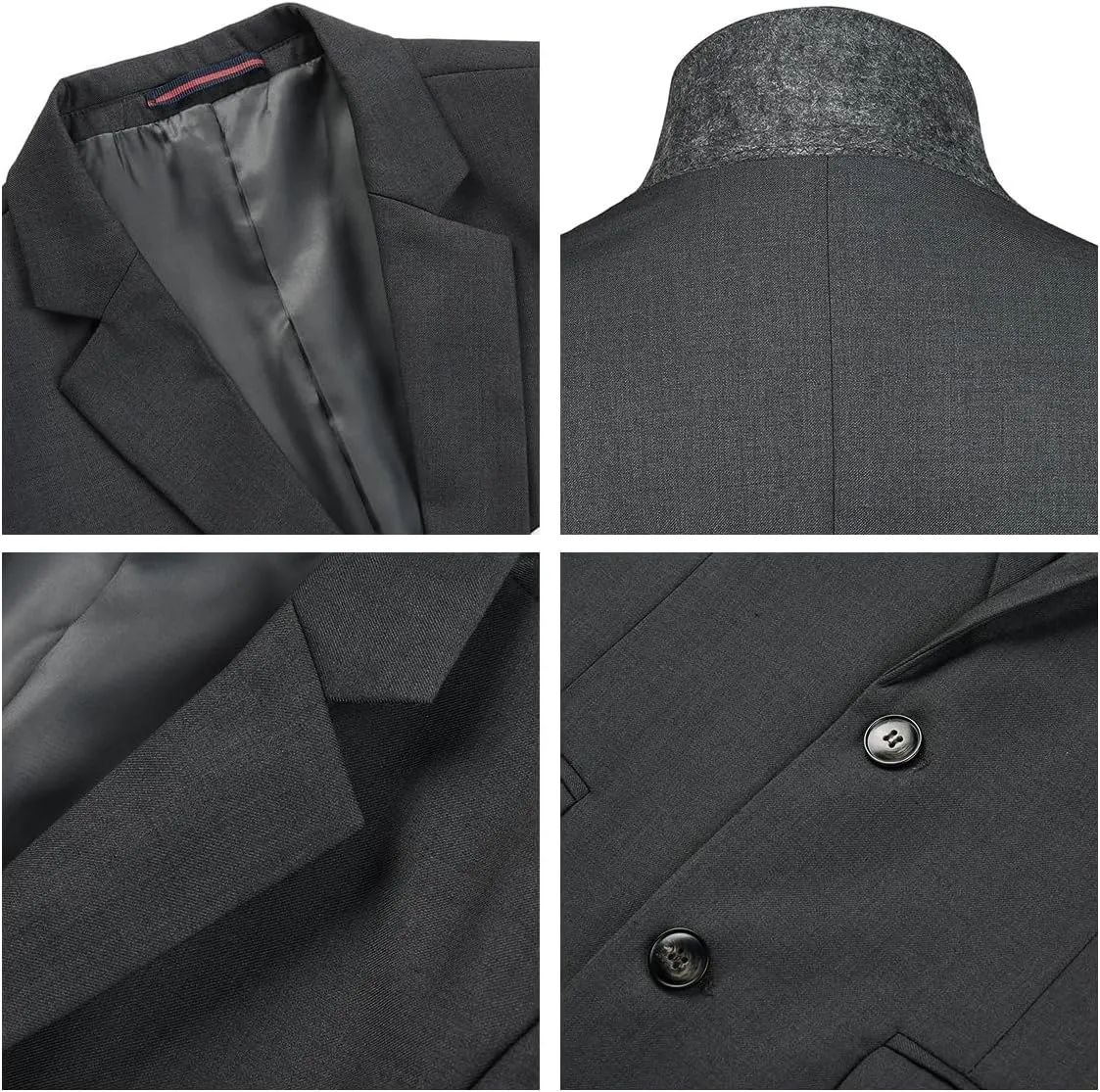 Tuxedo Men Suit Regular Fit 3 Piece Suit Blazer Jacket Waistcoat Pants Men Suit Set for Wedding Prom