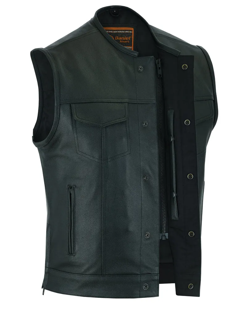 Upgraded Style Gun Pockets, Hidden #10" Black Metal Zipper, Sid