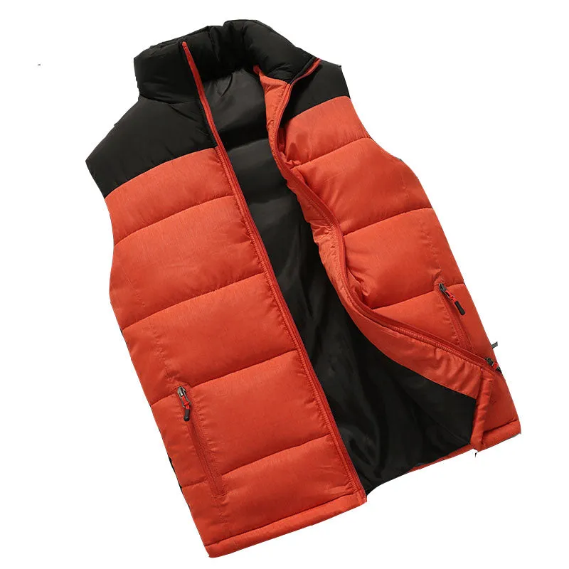 West Louis Men's Winter Sleeveless Down Vest