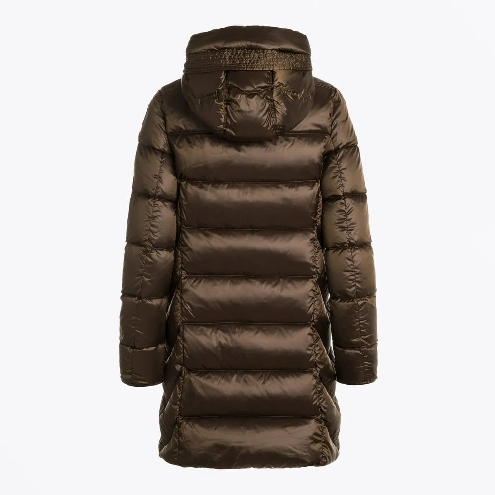 Women Puffer Jumper Winter leather Jacket
