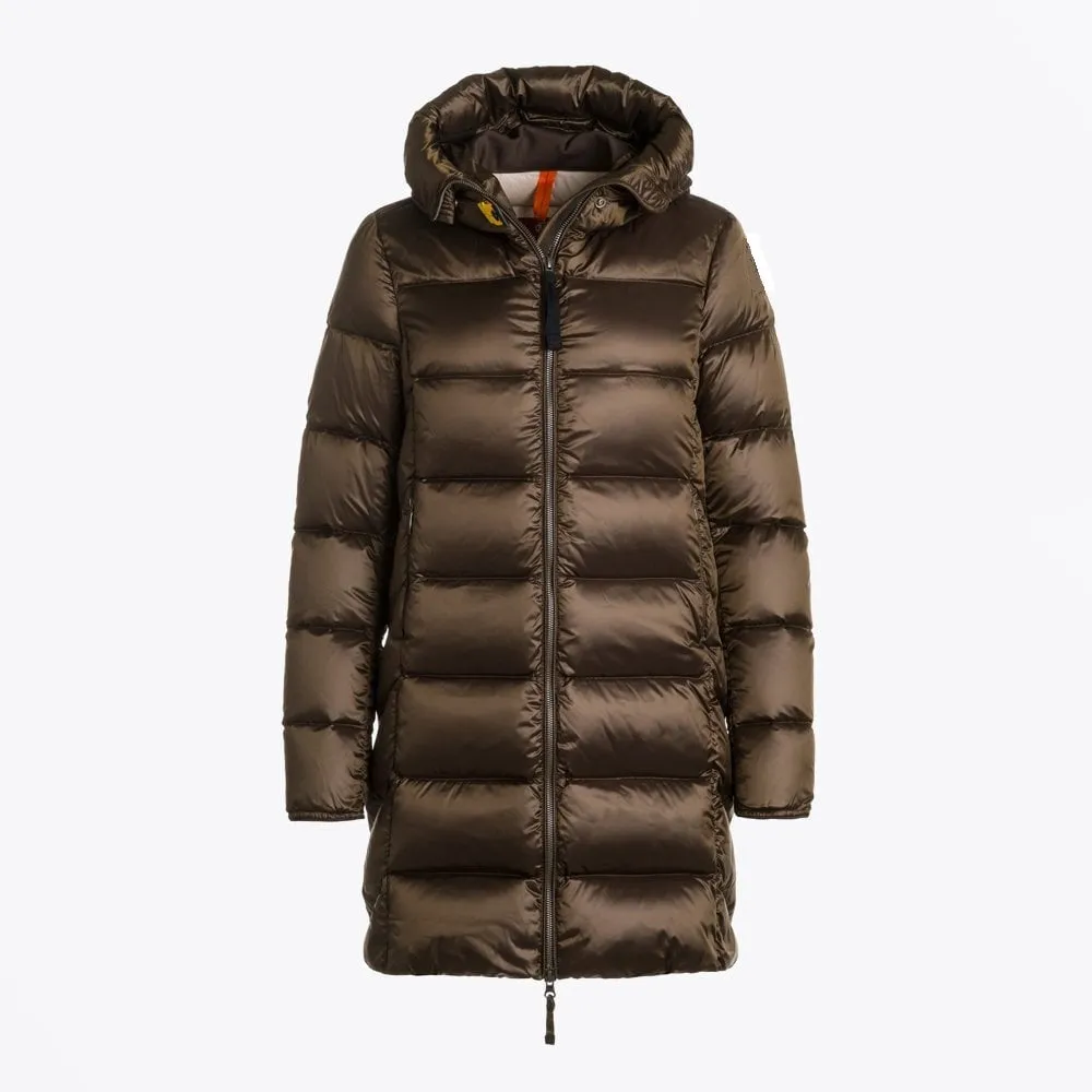 Women Puffer Jumper Winter leather Jacket