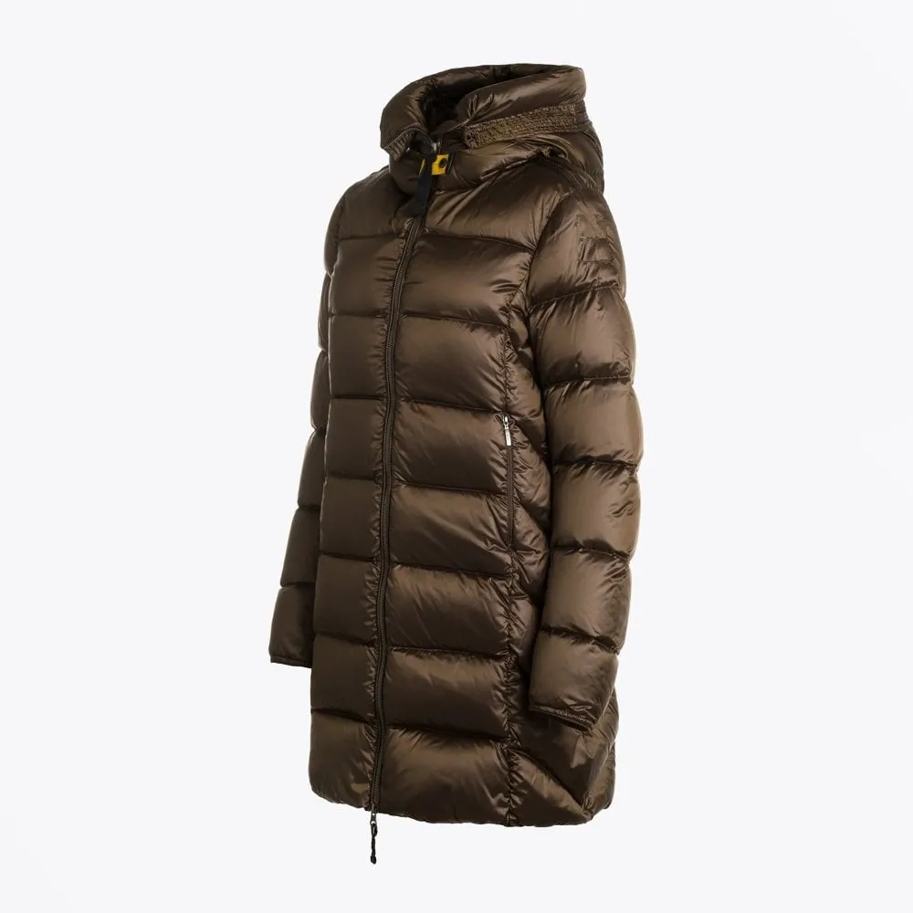 Women Puffer Jumper Winter leather Jacket