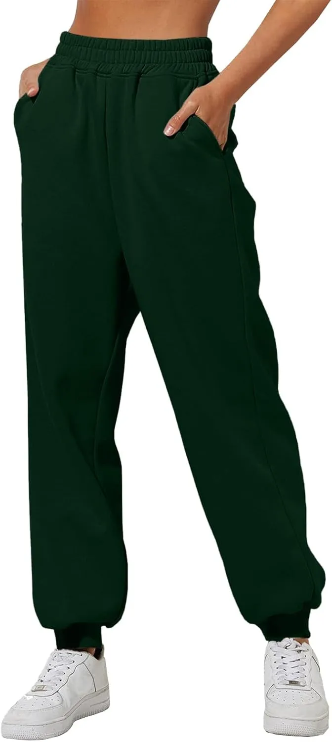 Women's Cotton Linen Summer Fashion Pant Trousers Elastic Waist Lounge Pants Slim Fit Trousers Business Work