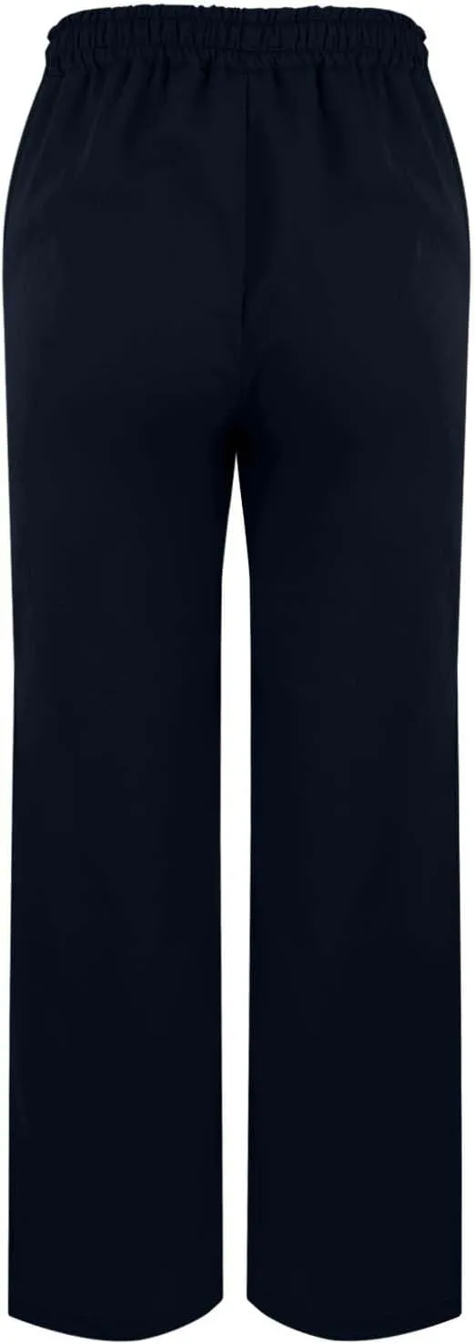 Women's Summer Long Solid Color Cotton Linen Straight Leg Loose Casual Pants Pants with Pockets Summer