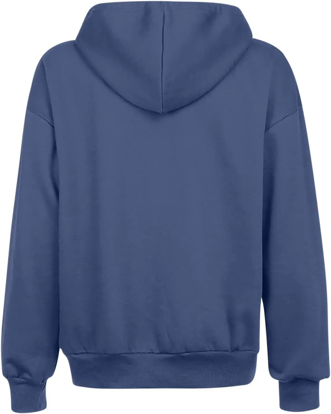 Womens Zip Up Hoodies Long Sleeve Oversized Sweatshirts Fleece Jacket Pockets 2024 Fall Outfits Fashion Y2K Clothes