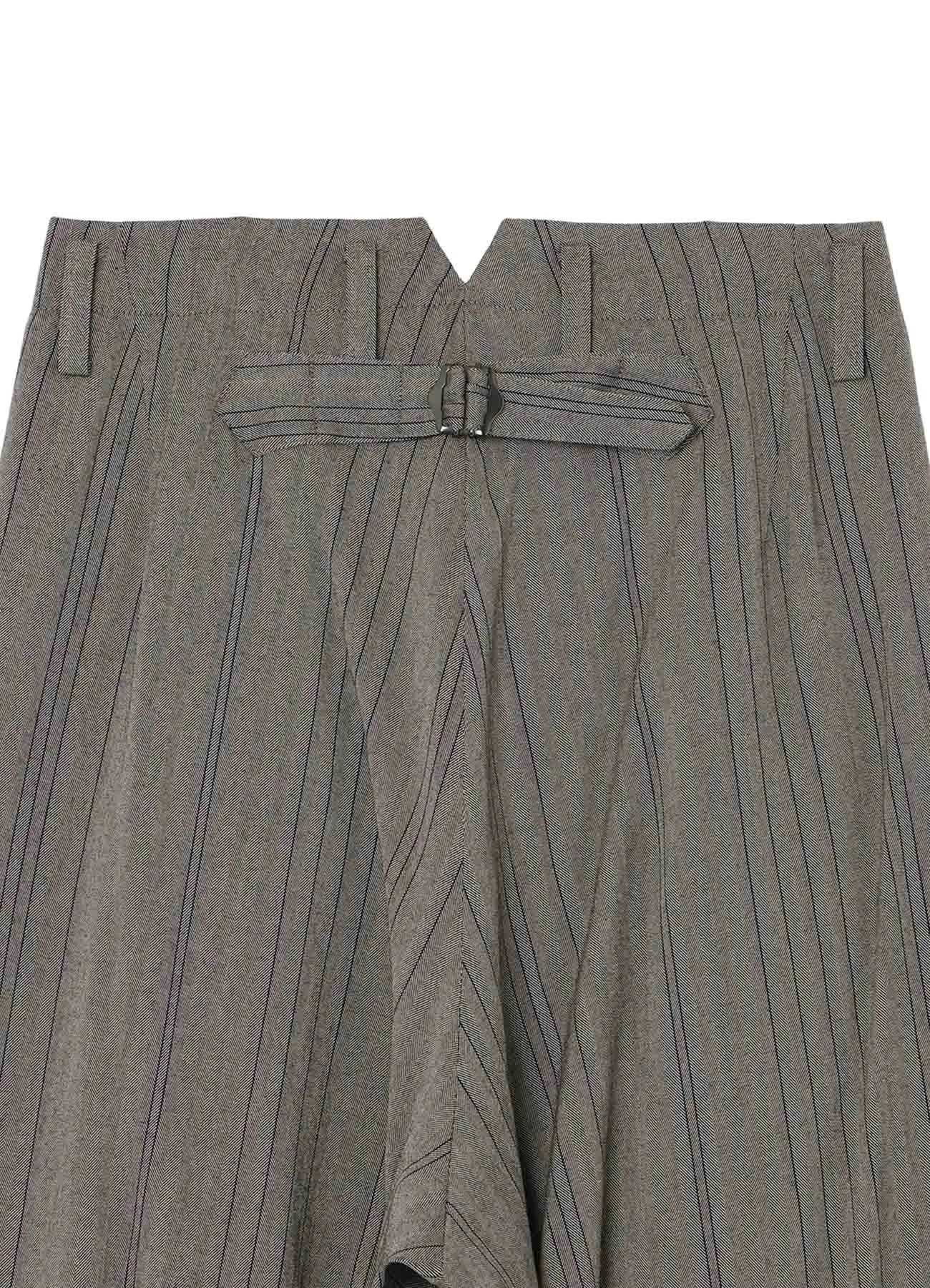 W/RY RANDOM HERRINGBONE RIB SLEEVE PANTS